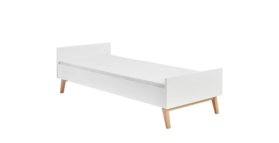 Pinio - Bed 90 x 200 cm Swing | White