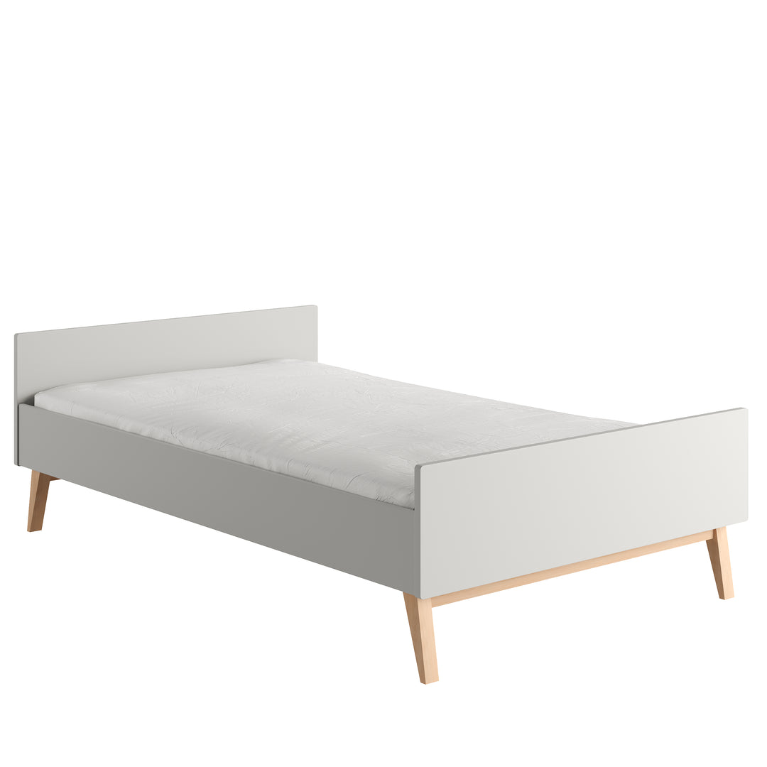 Pinio - Bed 120 x 200 cm Swing | Grey