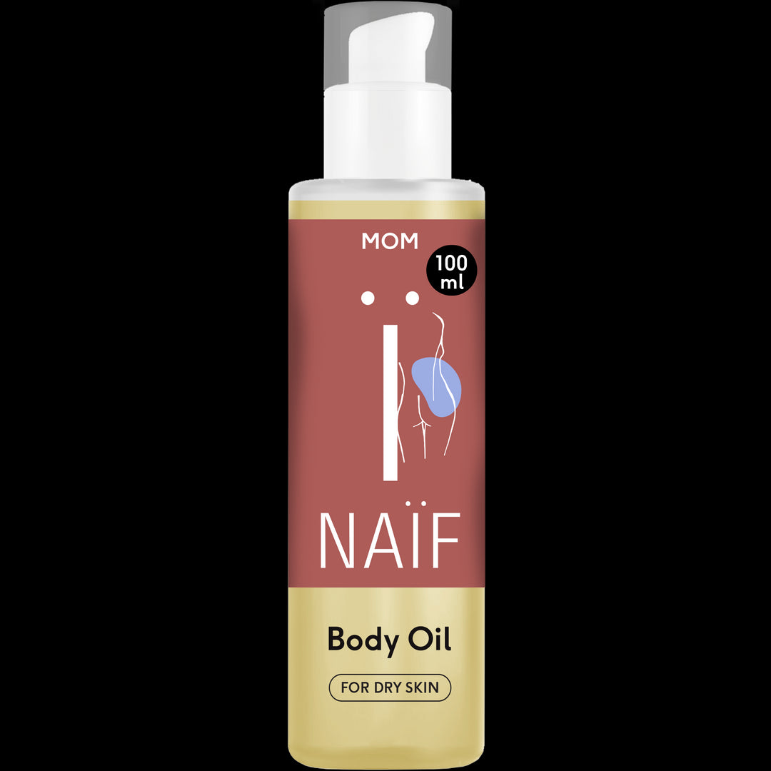 Naïf lichaamsolie 100ml met lavendel voor zwangerschap