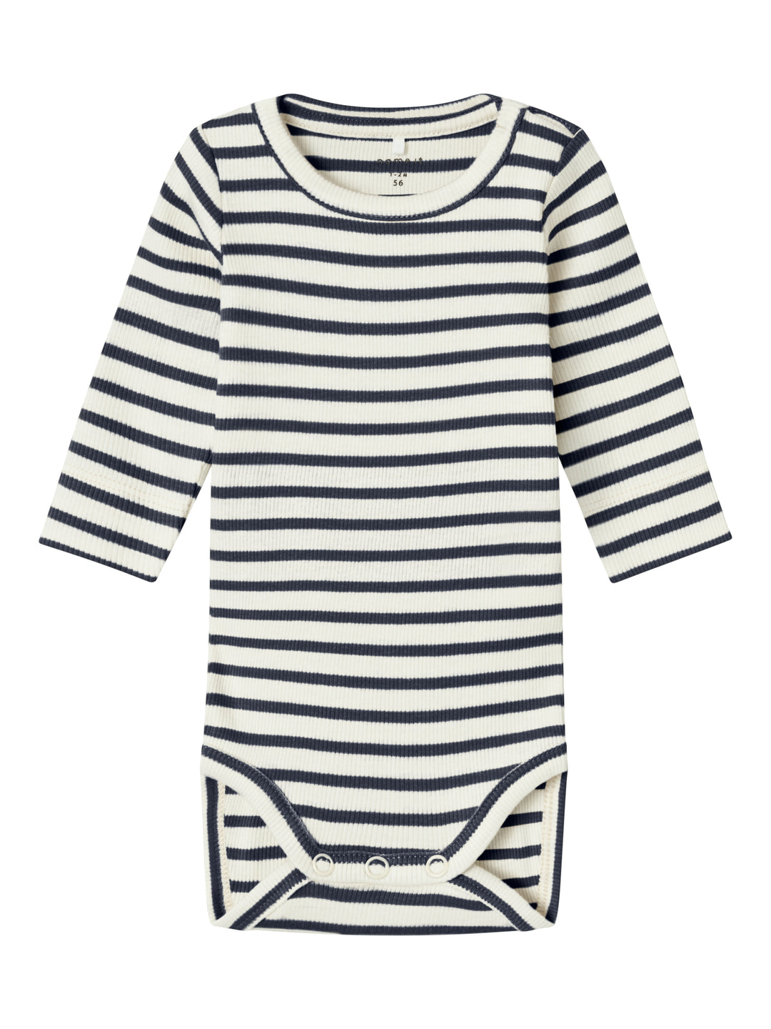 Name It rib body met lange mouwen in Dark Sapphire