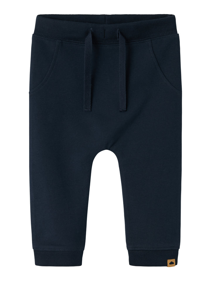 Donkerblauwe Name It joggingbroek van biologisch katoen voor kinderen