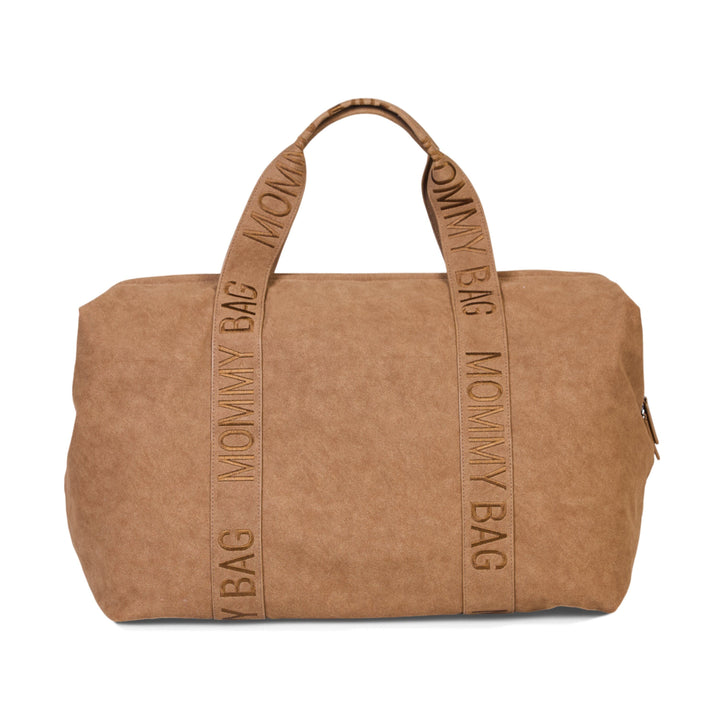 Childhome Mommy Bag Signature Prestige Noisette in hazelnootkleur