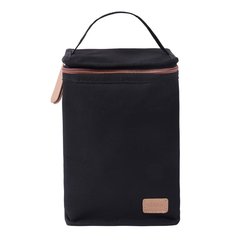 Beaba Isothermische Koeltas Black – compacte en opvouwbare lunchtas