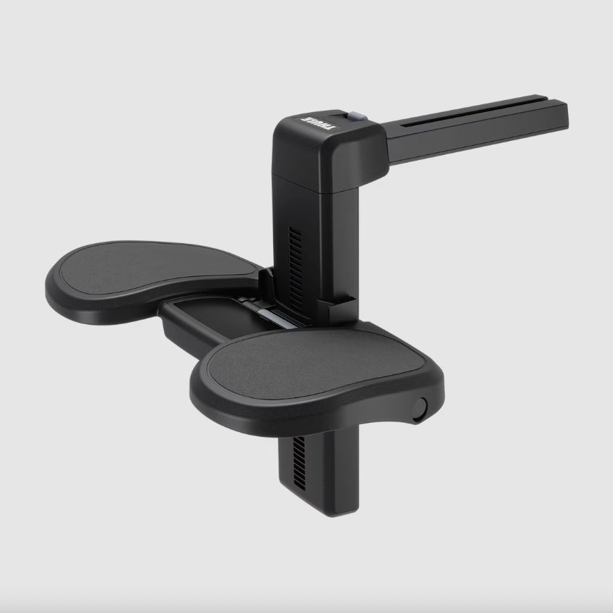 Thule Palm voetensteun voor autostoel, zwart en inklapbaar design