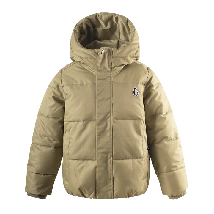 Gosoaky Dragon Eye pufferjack in Gray Green met reflecterende strip