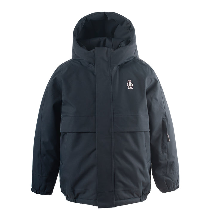 Gosoaky Smooth Lion regenjas in Sky Captain Blue met sportieve details