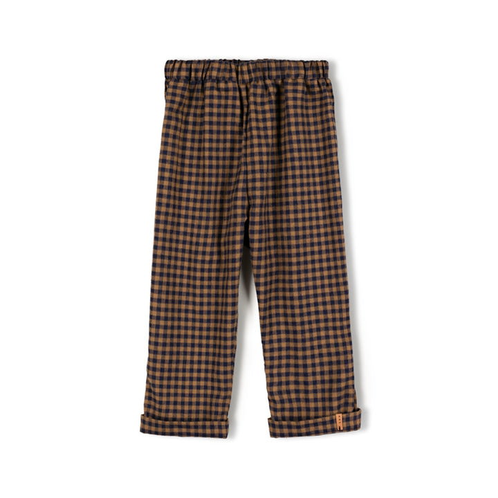 Nixnut - Broek Stic Navy Checkered
