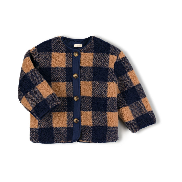 Nixnut - Jas Navy Checkered