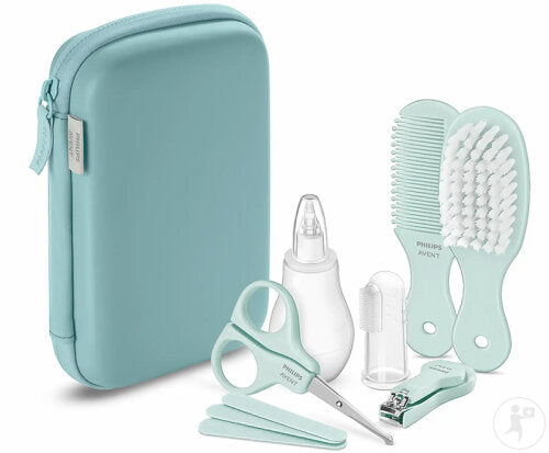 Avent babyverzorgingsset met neusaspirator, nagel- en haarverzorging