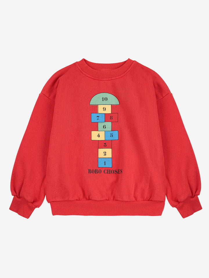 Bobo Choses - Sweater Hopscotch Red