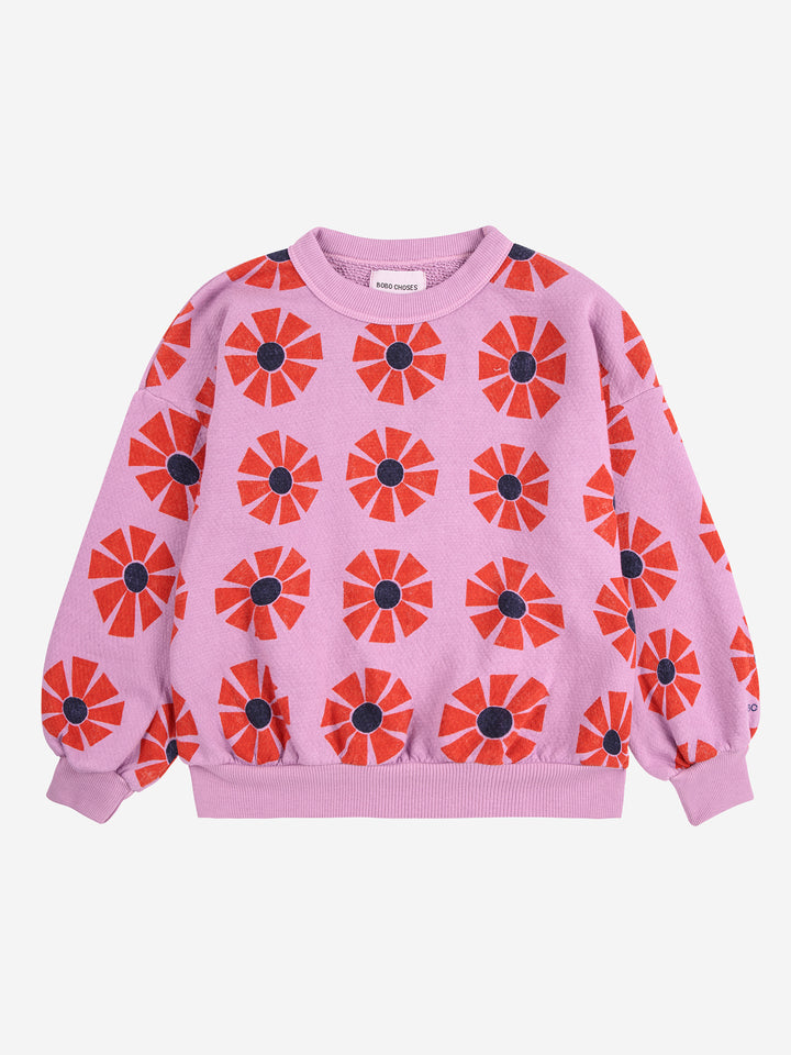 Bobo Choses - Sweater Kaleidoscope All Over Purple