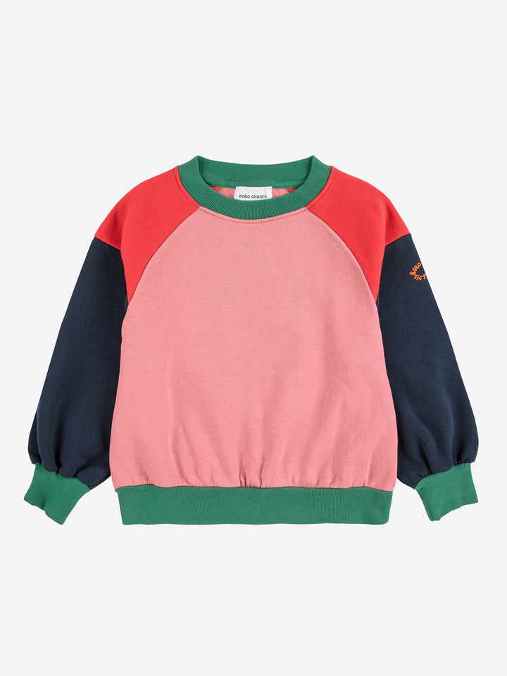 Bobo Choses - Sweater Tic Tac Toe Color Block Multi