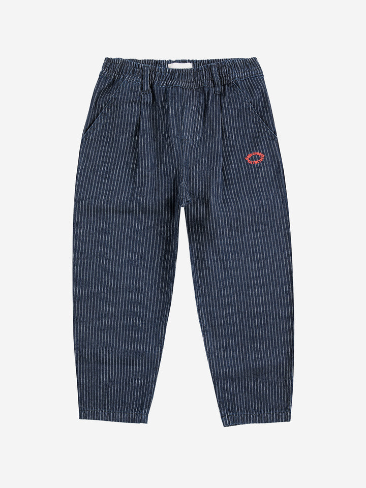 Bobo Choses - Jeans Broek Tic Tac Toe Denim Navy Blue