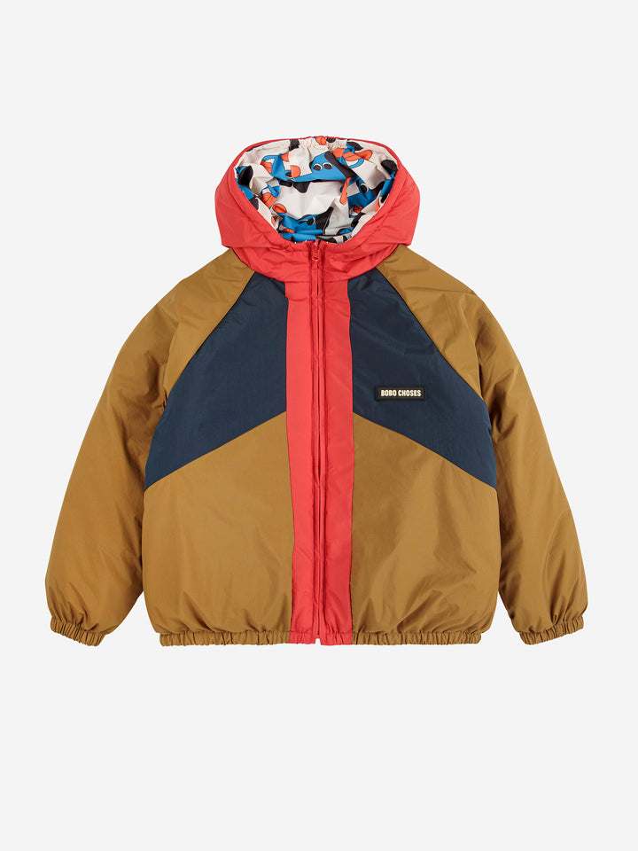 Bobo Choses - Regenjas Doggy Mate Reversible Anorak All Over Offwhite