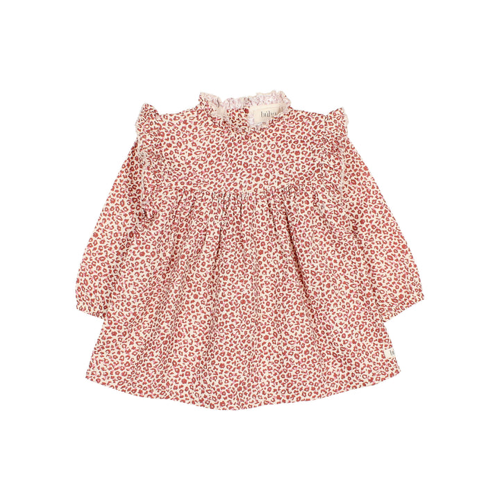 Búho - Jurk Baby Speckle Burgundy