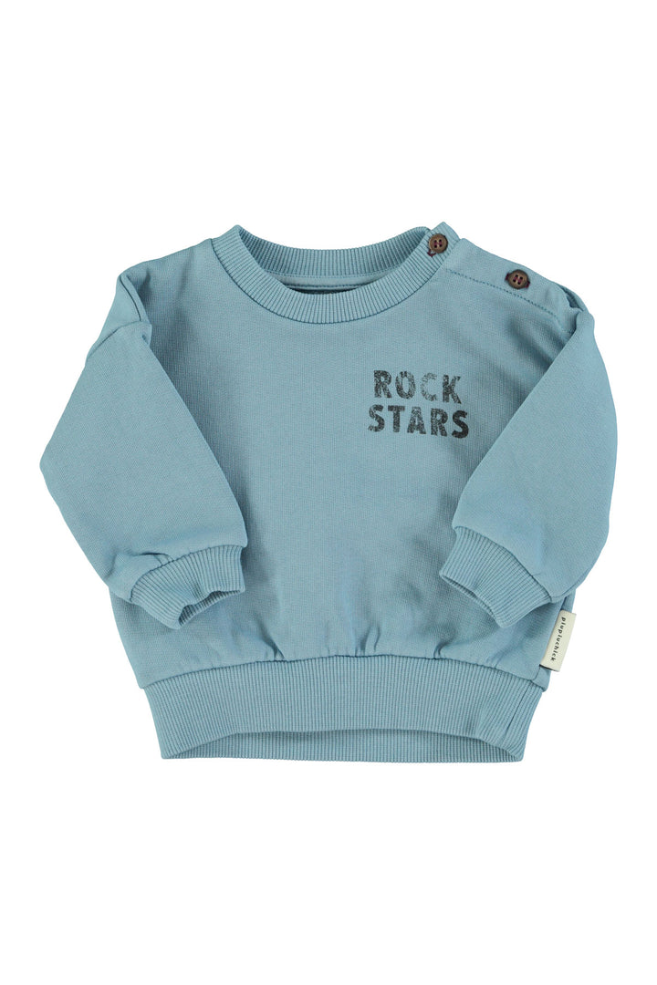 Piupiuchick - Sweater Baby Rock Stars Blue