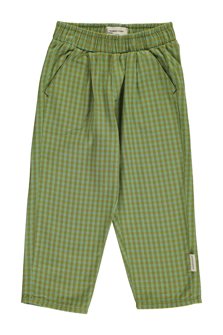 Piupiuchick - Broek Unisex Checkered Green