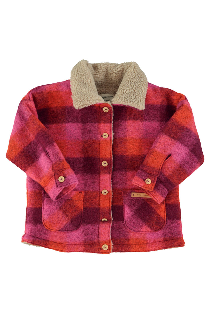 Piupiuchick - Jas Checkered Pink / Orange
