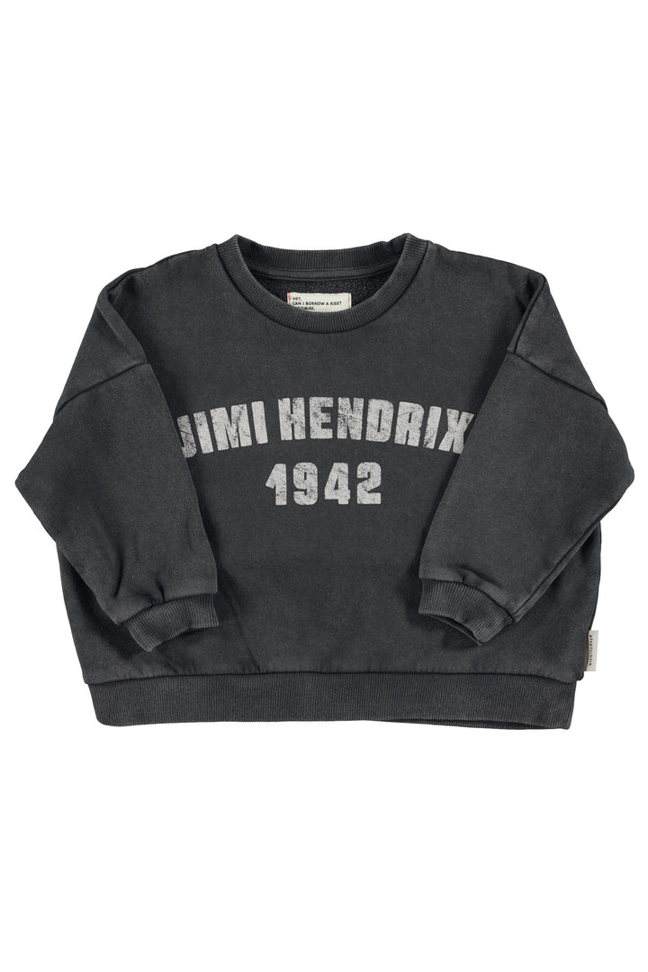 Piupiuchick - Sweater Jimi Hendrix Faded Black