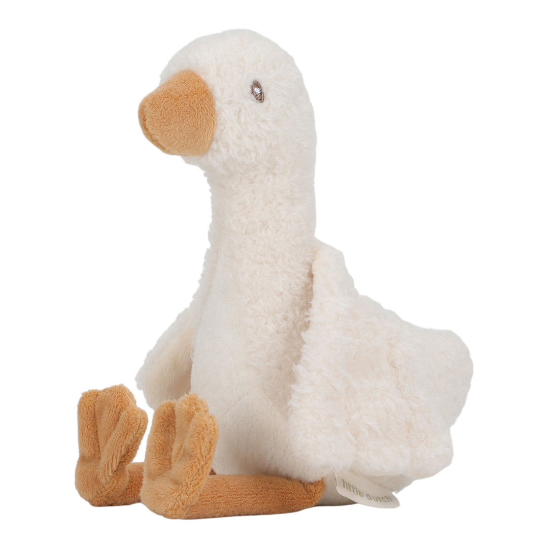 Little Dutch knuffel Little Goose 17cm, zacht knuffelvriendje voor baby’s