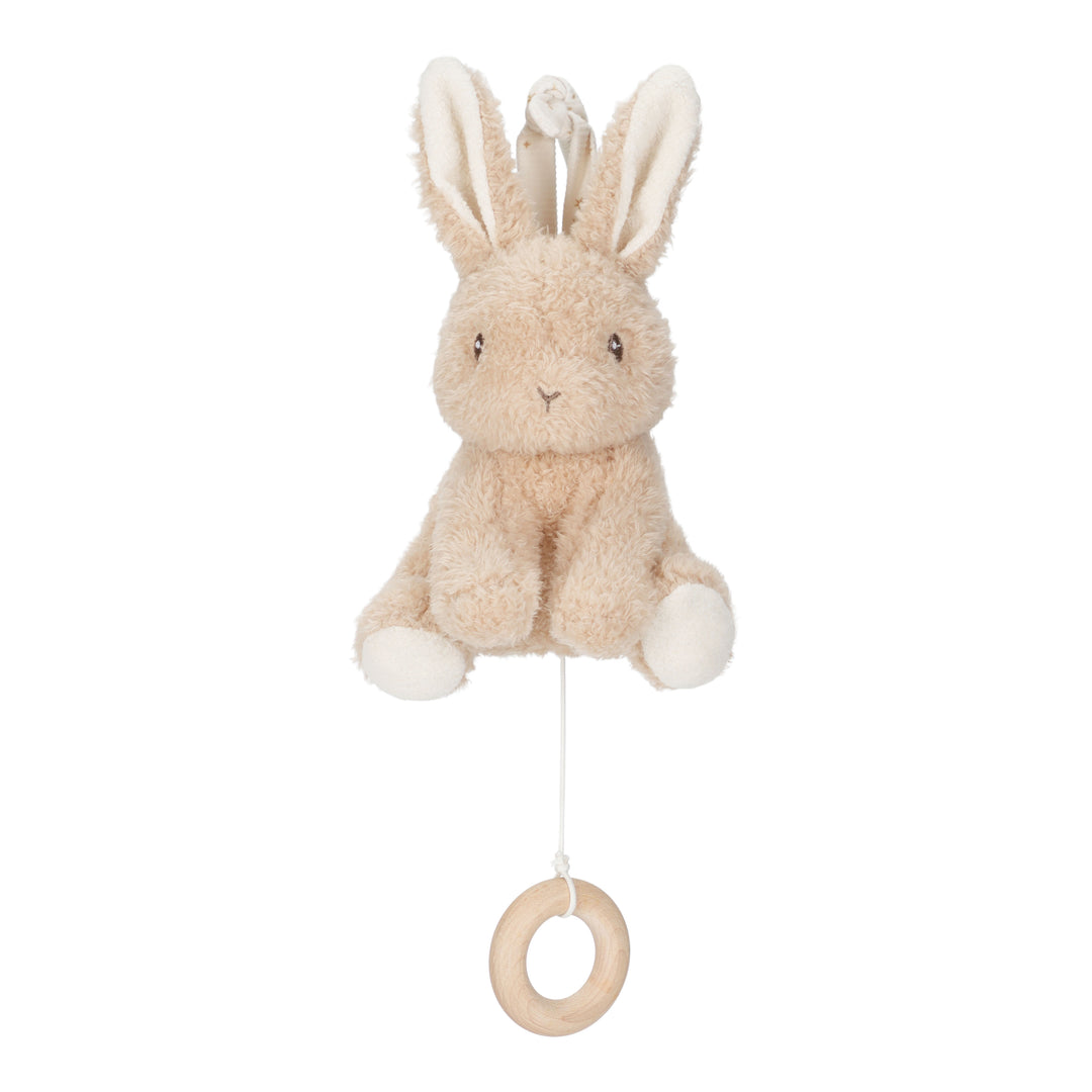 Little Dutch Muziektrekker Baby Bunny met zacht slaapmelodietje