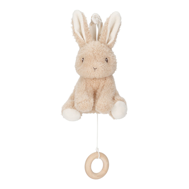 Little Dutch Muziektrekker Baby Bunny met zacht slaapmelodietje