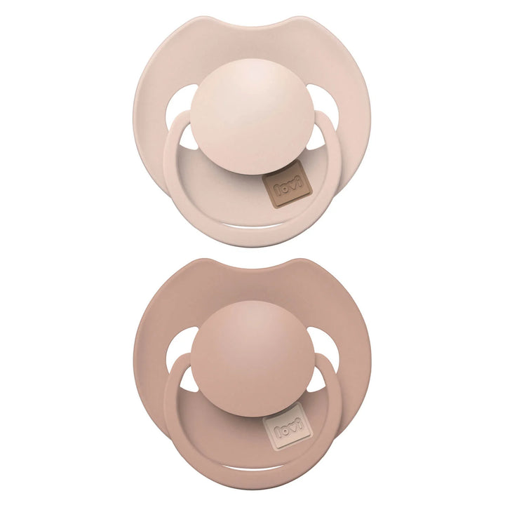 Difrax - Set Fopspenen Lovi Dynamic Prime | Nude / Blush 6-18m