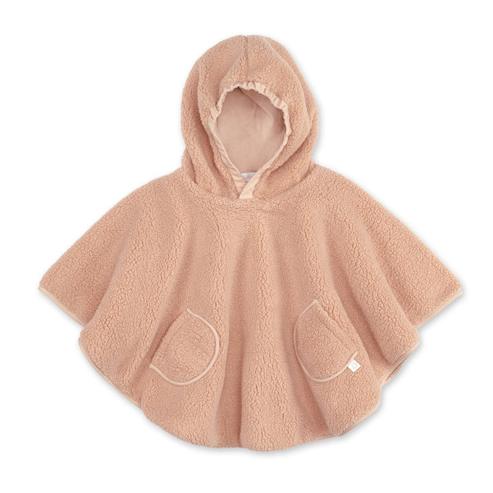 Bemini reisponcho Teddy Pady Jersey Naturel voor baby’s en peuters van 9-36 maanden