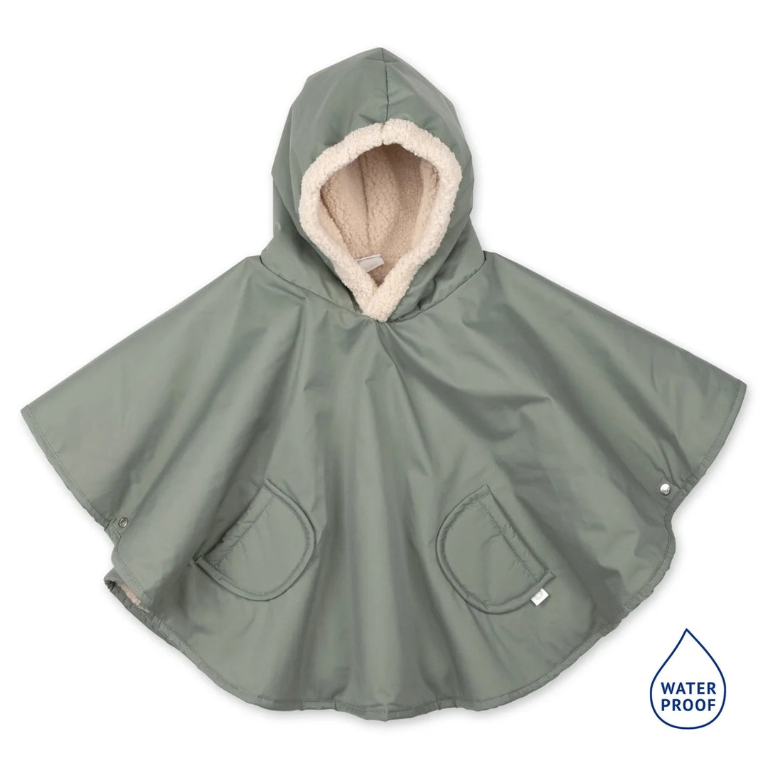 Bemini - Reisponcho 9-36m Waterproof Teddy Rainy | Green