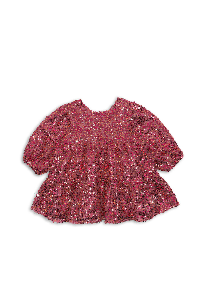 Jurk Lila Sequins Bow Sparkling Sangria