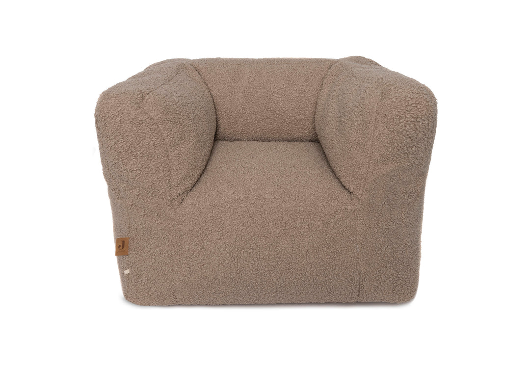 Kinderfauteuil Jollein Teddy in zandkleur Warm Sand