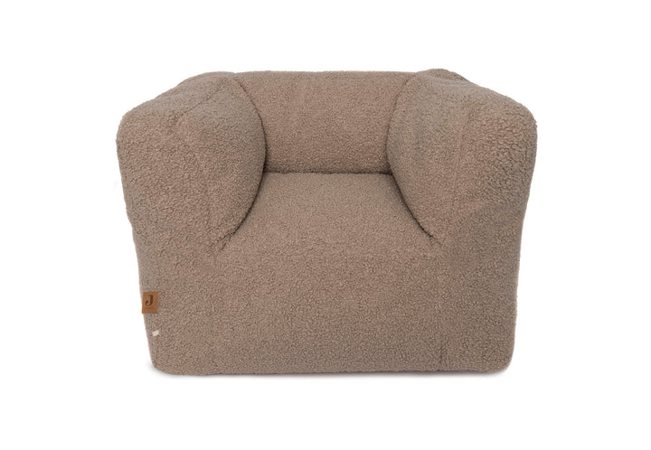 Kinderfauteuil Jollein Teddy in zandkleur Warm Sand