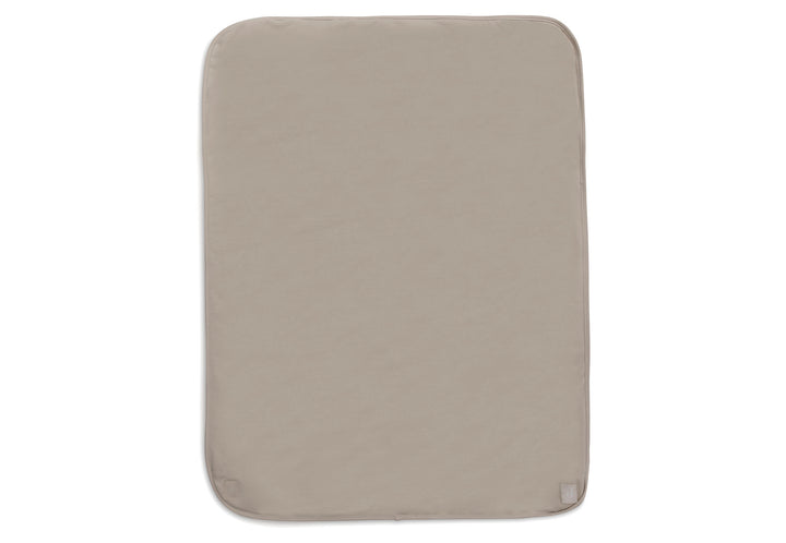 Jollein wiegdeken Basic Jersey Sherpa 75x100cm in Warm Sand