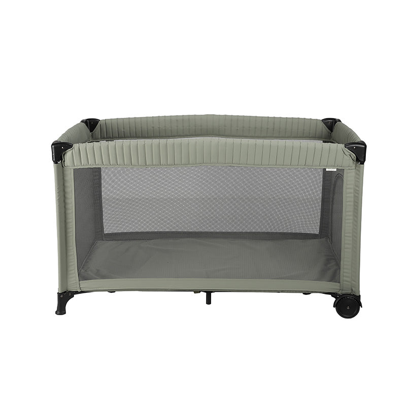 Little Dutch - Reisbed met Kruipluik | Olive