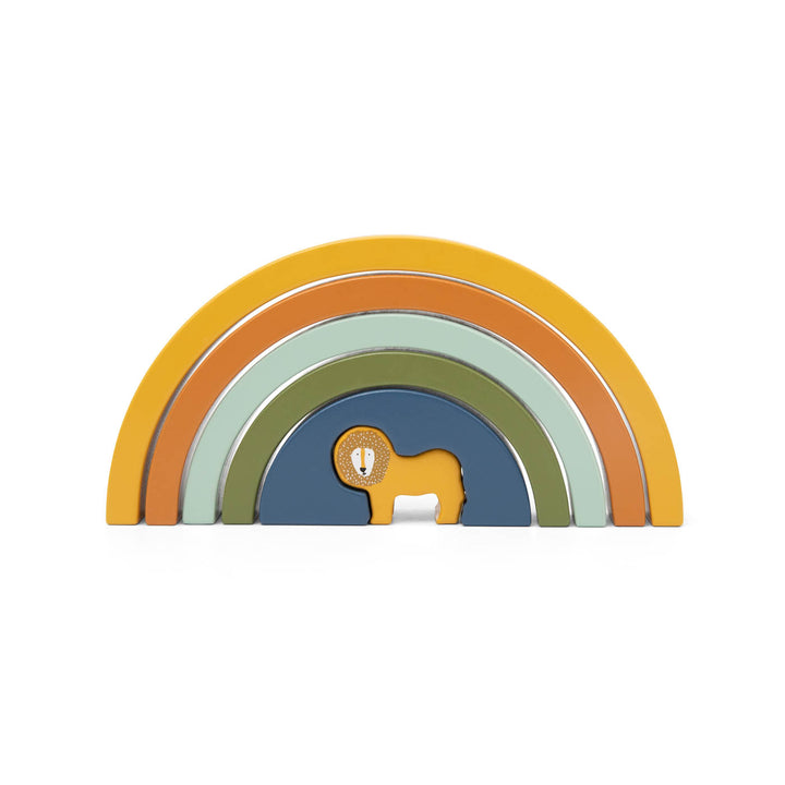 Trixie - Houten Stapeltoren Rainbow | Mr. Lion