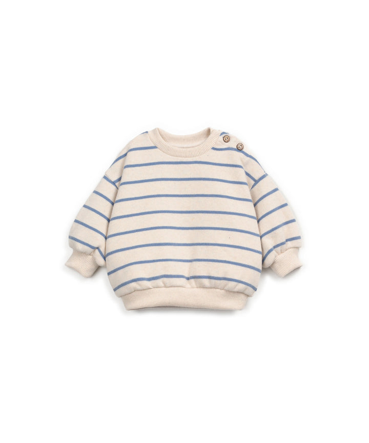 Play Up - Sweater Jersey Striped Watercolor