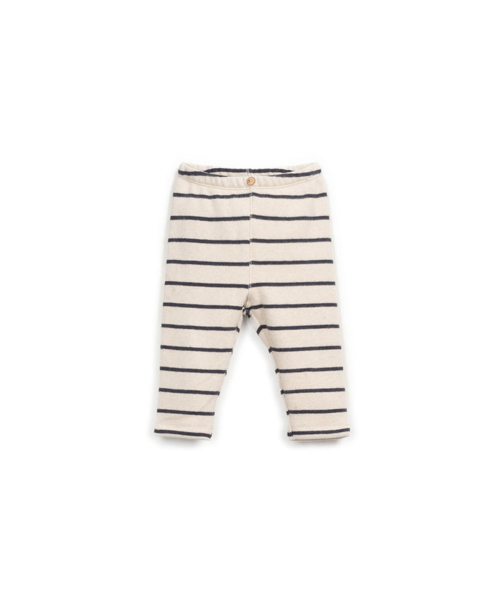 Play Up - Legging Jersey Striped Grafite