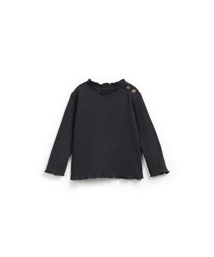 Play Up - T-shirt Rib Flame Grafite