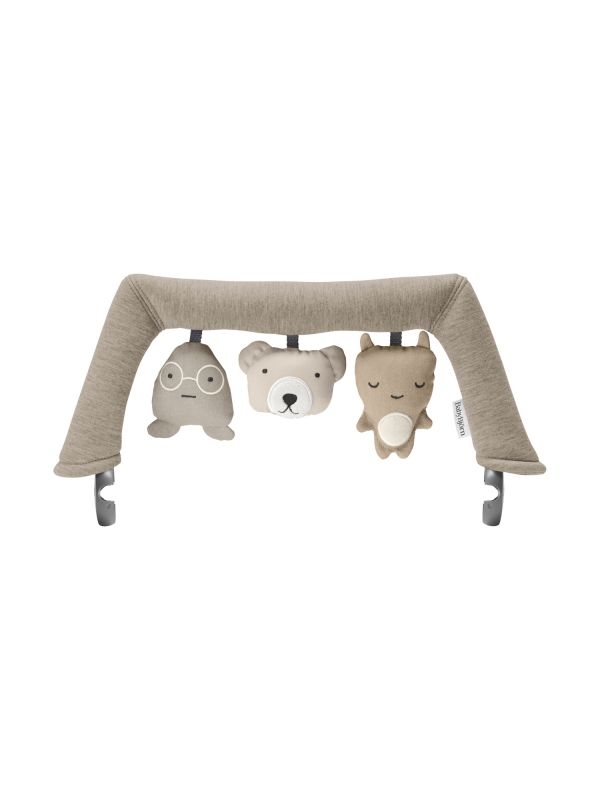 BabyBjörn speelboog Knuffelvriendjes op wipstoeltje met zachte diertjes