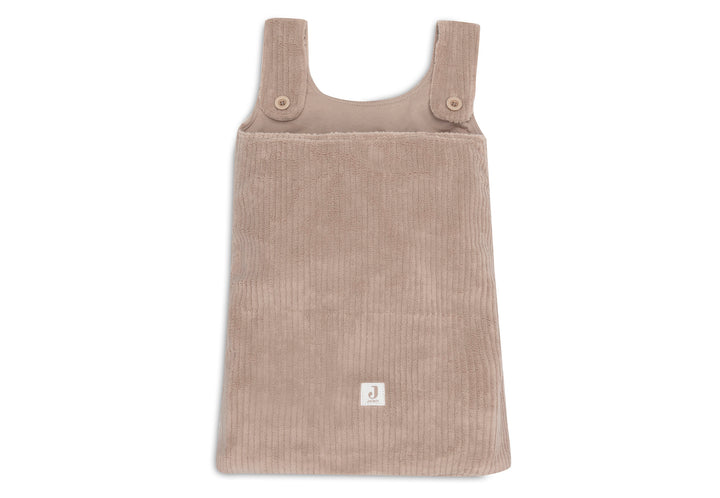 Jollein opbergzak Cloudy Rib Milky Coffee voor box met knoopsluiting