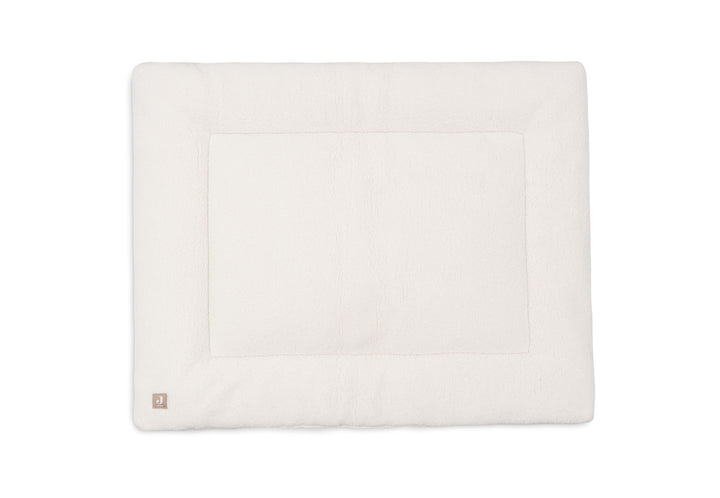 Jollein parklegger Cloudy Rib 75x95cm in Oatmeal met teddy binnenkant