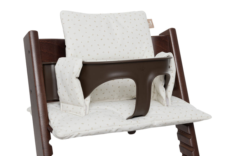 Jollein stoelverkleiner Leafy Dreams ivory met blaadjesprint