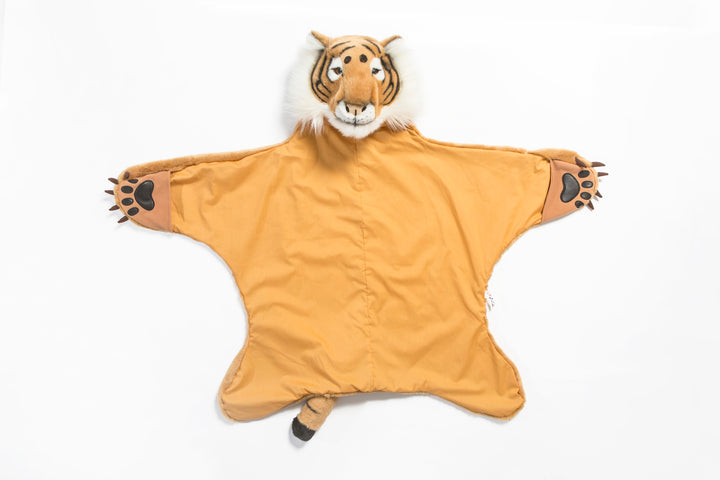 Wild & Soft verkleedcape Tiger van zacht nepbont voor kinderen
