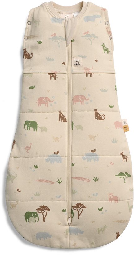 Ergopouch - Slaapzak Winter Cocoon 2.5 TOG Savannah | Maat 0-3m