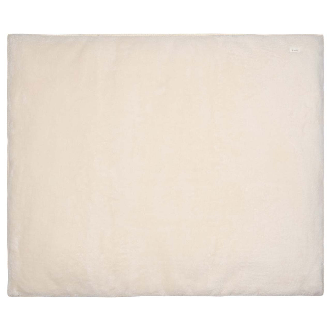 Koeka boxkleed Malmo in zachte teddy stof, kleur pebble