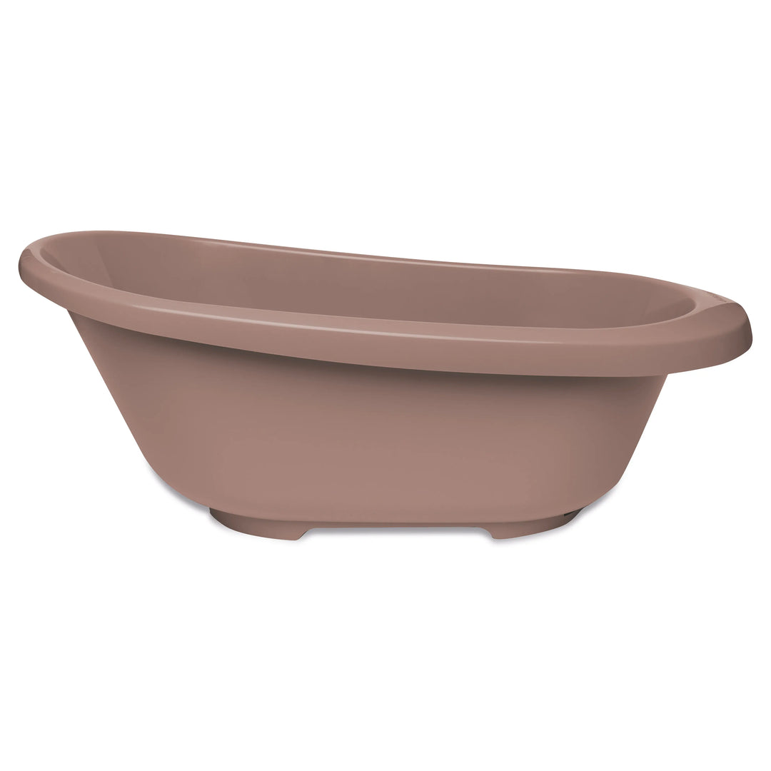 Modern babybad Bébé-Jou Sense in bruine kleur Mocha Mousse op badkamerstandaard
