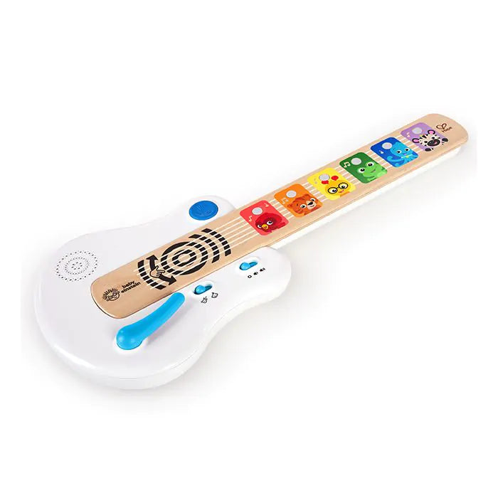 Hape houten gitaar voor kinderen met touch-reactie en muziekfunctie