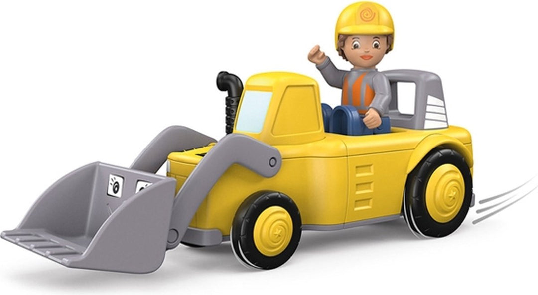 Toddys Luke Loady speelgoed wiellader met frictiemotor en beweegbare schep