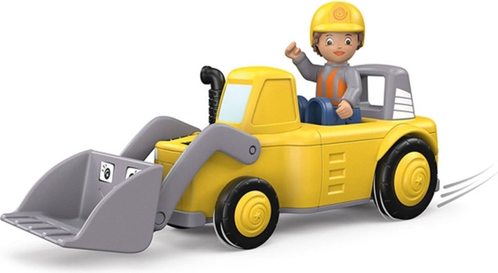 Toddys Luke Loady speelgoed wiellader met frictiemotor en beweegbare schep