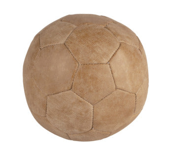 Bambam vintage voetbal bruin – zachte babybal voor spel en decoratie